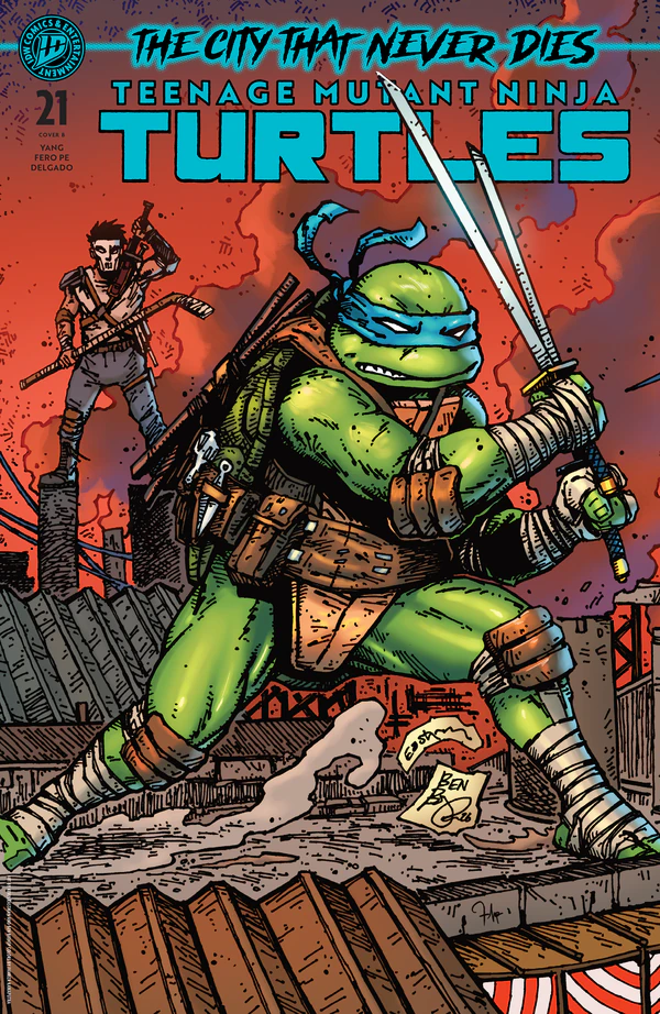 Teenage Mutant Ninja Turtles (2024-): Kevin Eastman, Ben Bishop #21 - Cover B